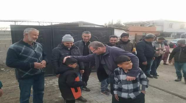 Vali Polat, Hassa’da çalışmalarını sürdürüyor