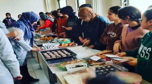 Depremzedeler için kermes düzenlendi