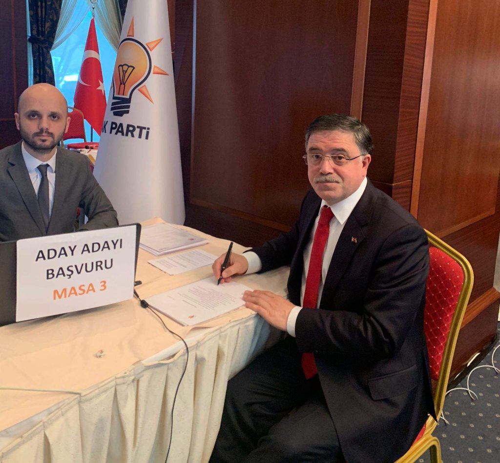 Başer, adaylık müracaatını yaptı