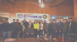 Zararsız, temsilci ve üyeleri ile bir araya geldi