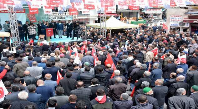 MHP’den Akdağmadeni’nde gövde gösterisi