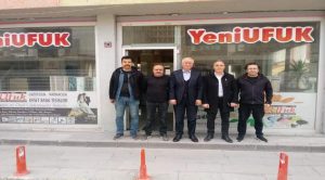 Açıkgöz’den Yeniufuk Gazetesi’ne tebrik ziyareti