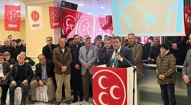MHP aday adayı tanıtım toplantısı yapıldı