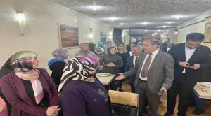 Akgül, sahada seçim çalışmalarını sürdürüyor