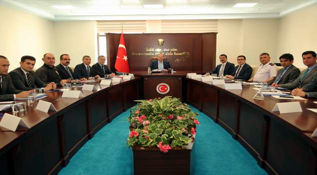 Vali Polat, Başkanlığında Seçim Güvenliği Toplantısı yapıldı