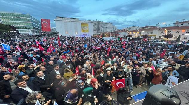 Erdoğan sevinci coşkuyla kutlandı