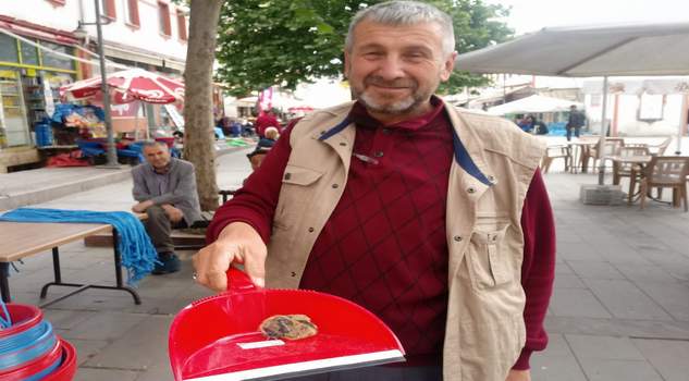 İtfaiye ekibi tarafından yavru kuş yuvasına konuldu