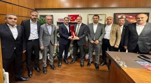 Başkan Şerefli ve yönetiminden Akgül ve Şahan’a ziyaret