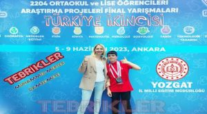 Türkiye 2.’si Yozgat’tan