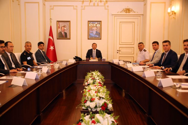 İl Güvenlik Kurulu Vali Polat Başkanlığında toplandı