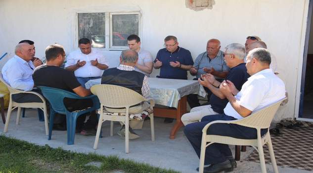 Vali Polat’tan şehit ailesine taziye ziyareti