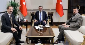 Milletvekilleri Yozgat’ın Projelerini Cumhurbaşkanı Yardımcısı Yılmaz’a iletti