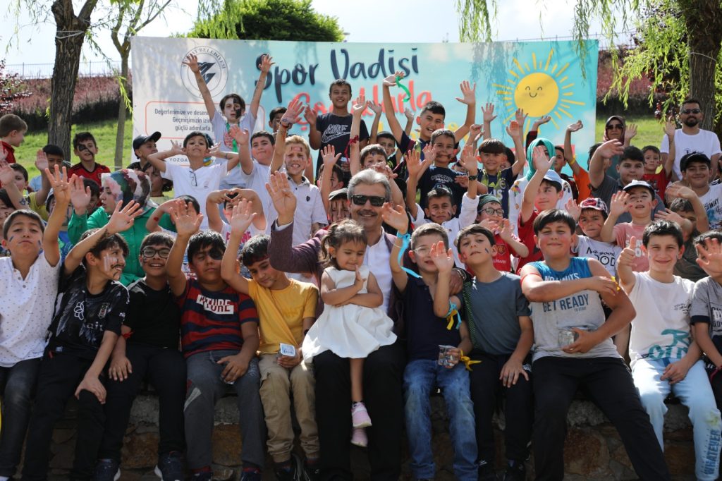 Spor Vadisi çocuklarla şenleniyor
