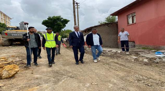 Büyük altyapı çalışmalarımız yoğun bir şekilde devam ediyor 