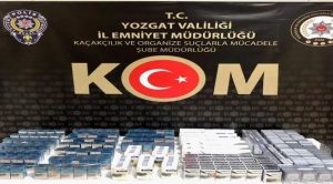 Emniyet operasyonunda 780 paket kaçak sigara ele geçirildi