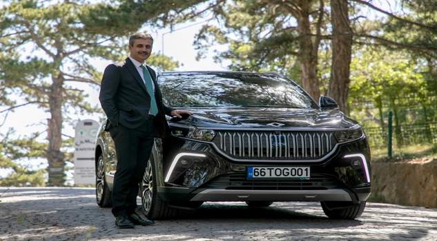 Yerli ve milli otomobil TOGG makam aracı oldu