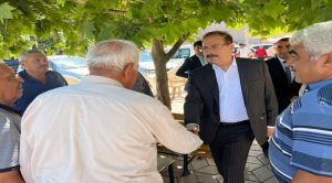 Ak Parti’li vekiller ilçelerde vatandaşlarla buluşuyor