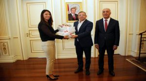 Nüfus Müdürlüğü personelinden Vali Polat’a ziyaret