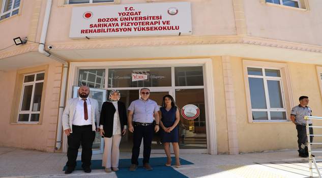 Rektör Evren Yaşar, Fakülte ve yüksekokulları ziyaret etti