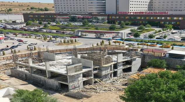 Şefkat Evi inşaatı yükseliyor