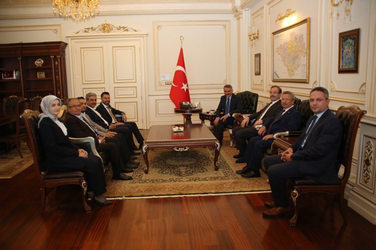 Milletvekili Akgül ve Şahan’dan Vali Özkan’a ziyaret