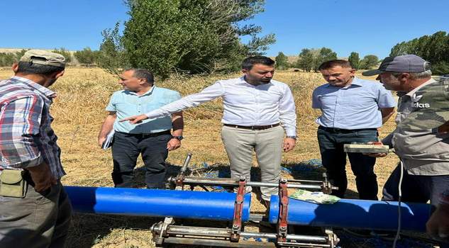 Milletvekili Şahan: Kapalı sistem ile 2 bin 700 hektarlık alan sulama ile buluşuyor