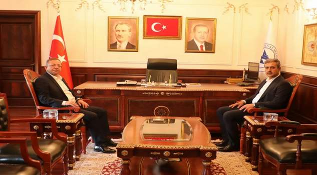 Vali Polat’tan Başkan Köse’ye veda ziyareti