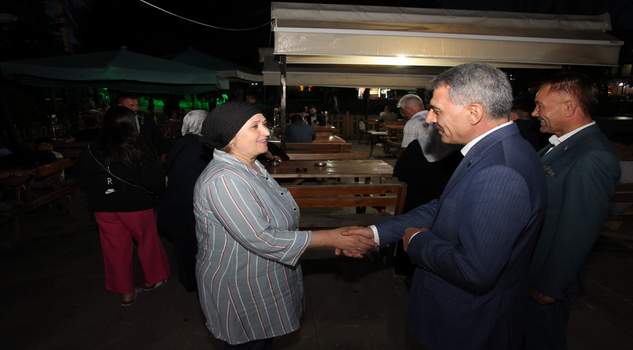 Vali Özkan, Kent’ta vatandaşlarla bir araya geldi