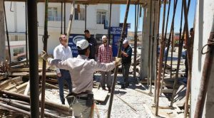 Vali Polat, esnaf ziyaretinde bulundu, Şefkat Evi inşaatını inceledi