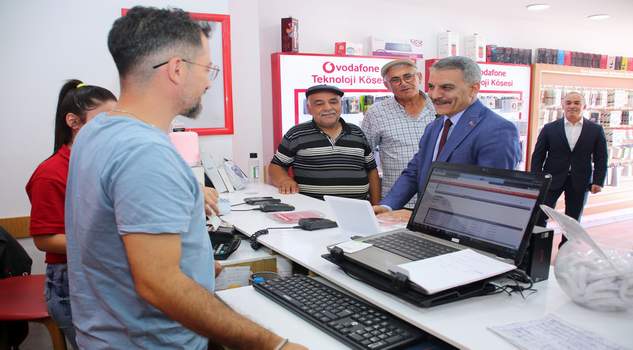 Vali Özkan, Yozgat esnafını ziyaret etti