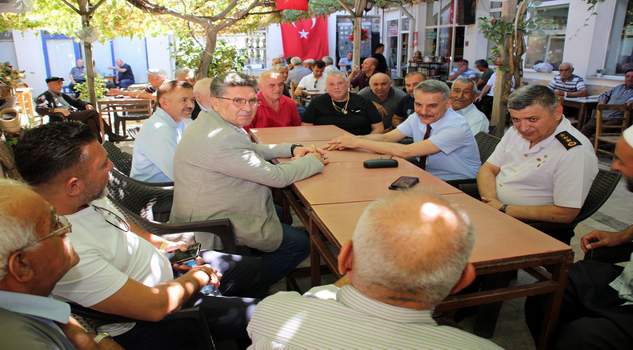 Vali Özkan, ziyaretlerini sürdürüyor