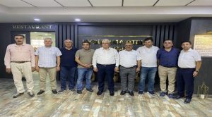 Çetingöz’e veda yemeği