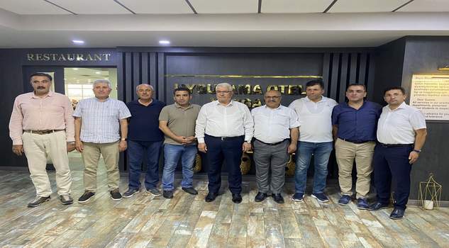 Çetingöz’e veda yemeği