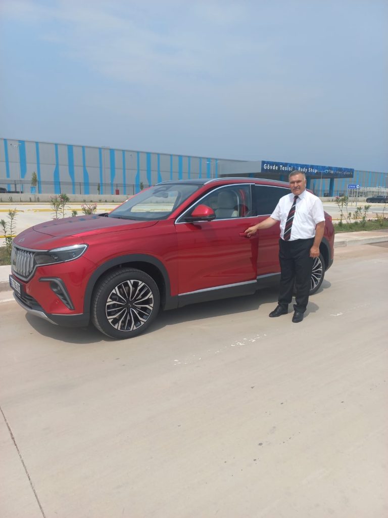 Yerköy TSO’nun yeni makam aracı TOGG oldu