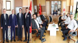 Yargı ve İş Dünyası temsilcilerinden Rektör Yaşar’a ziyaret