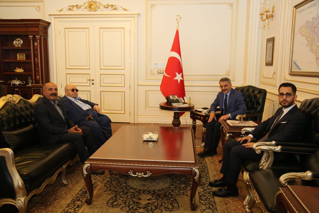 Bilal Şahin’den Vali Özkan’a hayırlı olsun ziyareti