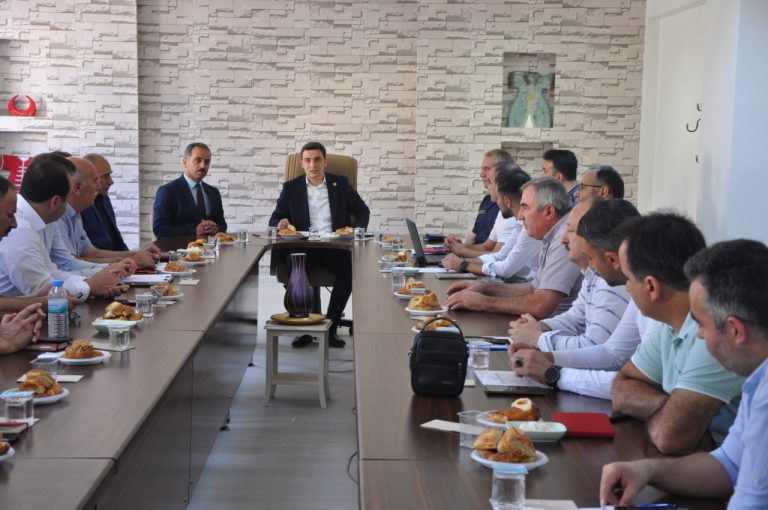 Çekerek’te eğitim toplantısı yapıldı