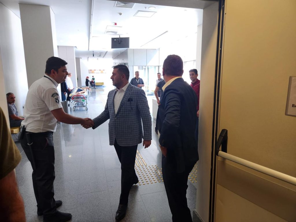 Sedef’ten Şehir Hastanesi’ne ziyaret