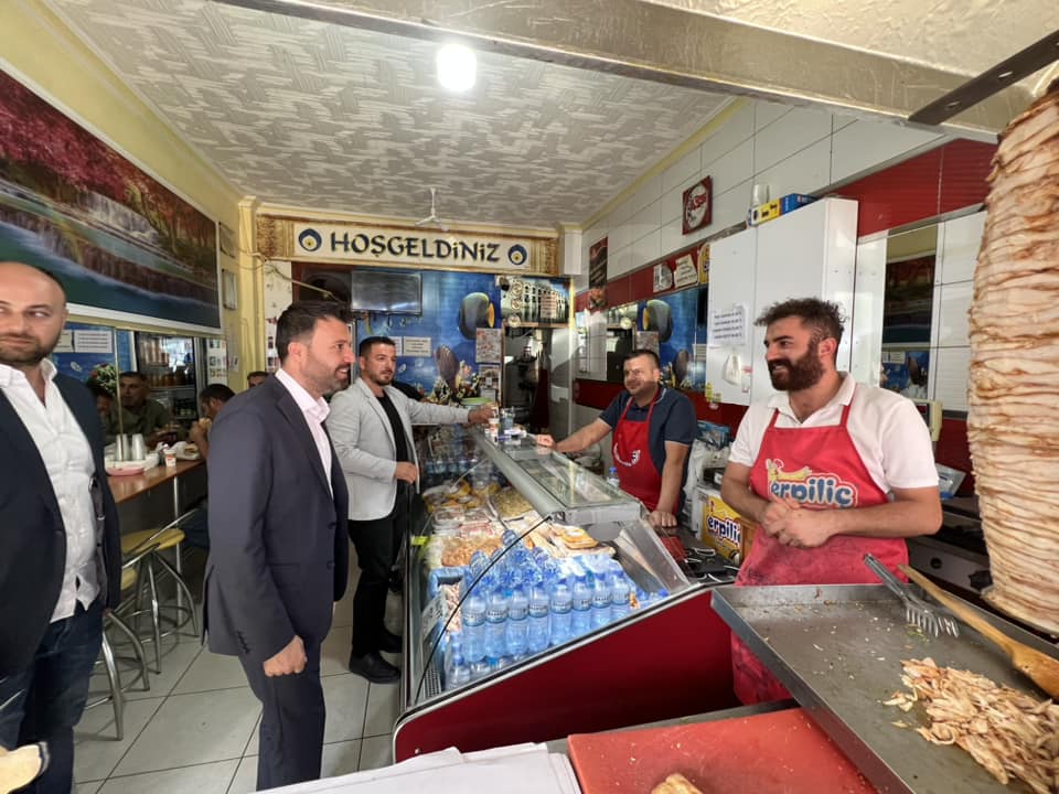 Şahan, ilçe ziyaretlerini sürdürüyor