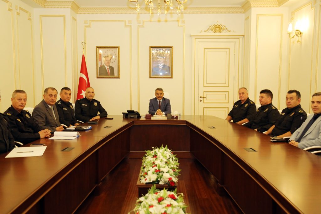 İl Emniyet Müdürü Tecimer’den Vali Özkan’a ziyaret
