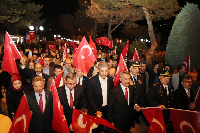 Cumhuriyet’in 100. Yılı coşkuyla kutlandı