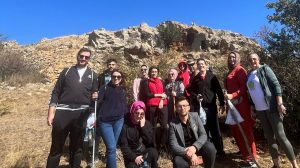 Çevre Derneğinden Çeşka yeraltı şehrine doğa yürüyüşü