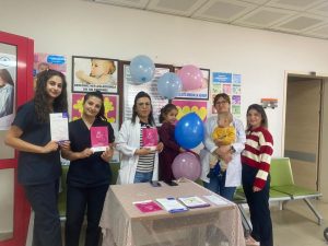 Yerköy Devlet Hastanesinde anneve anne adayları bilgilendirildi