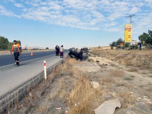 Yozgat’ta trafik kazası: 4 yaralı