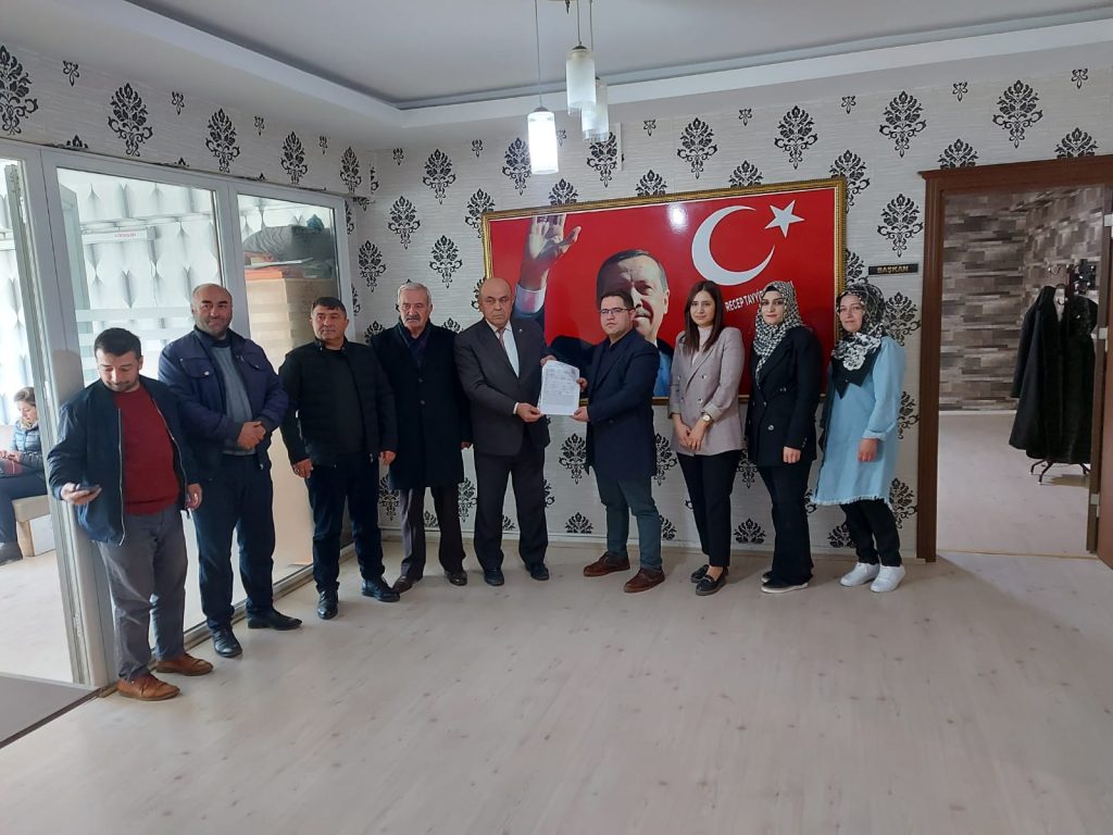 YOGİSAD Başkanı Çelik Aday Adaylık başvurusunda bulundu