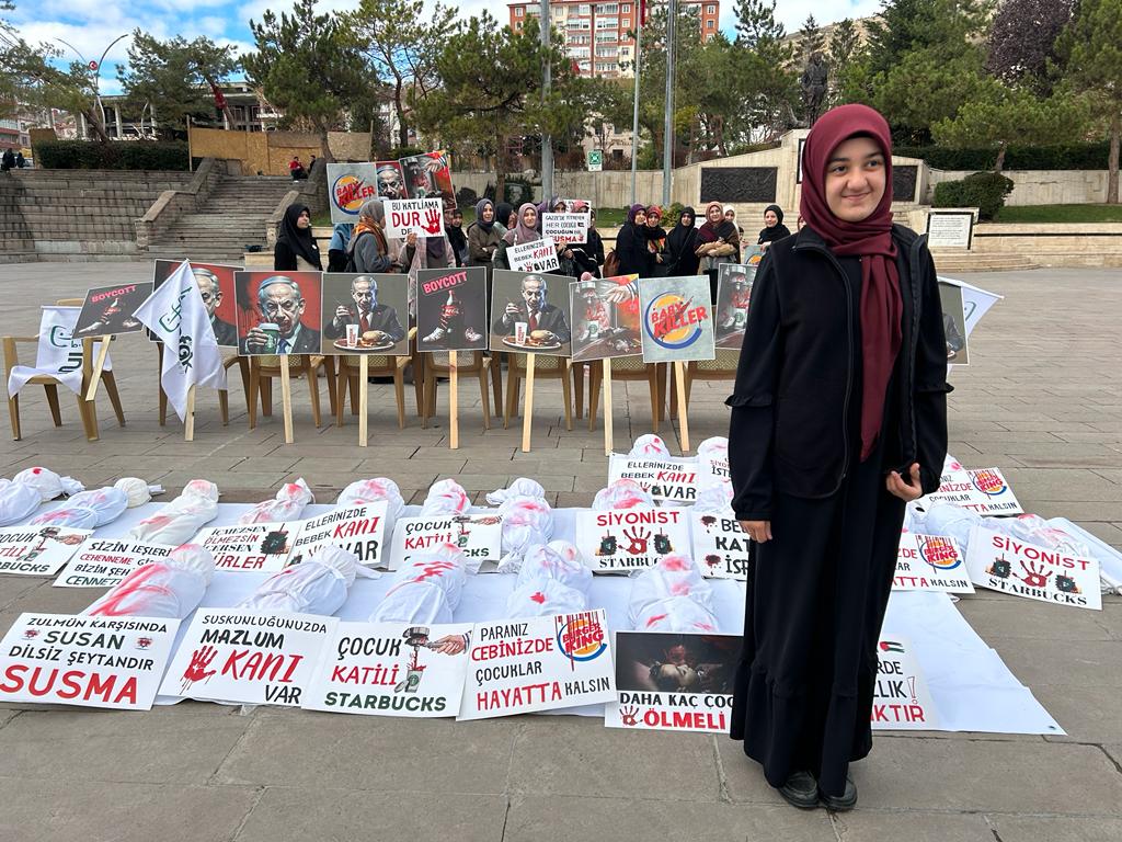 İnfak Derneğinden İsrail’e anlamlı tepki