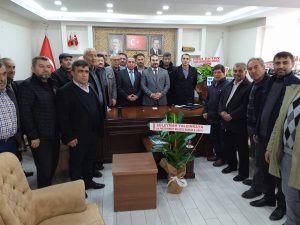 Yerköy Aday Adayı Yalçınkaya’dan Altuntaş’a hayırlı olsun ziyareti