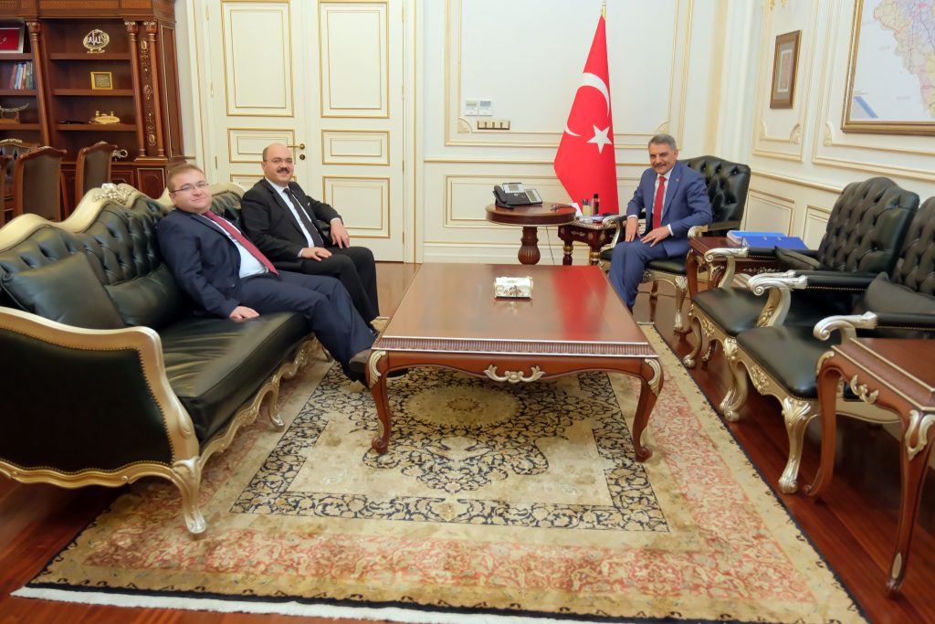 Eskişehir ve Tekirdağ yargı mensuplarından Vali Özkan’a ziyaret