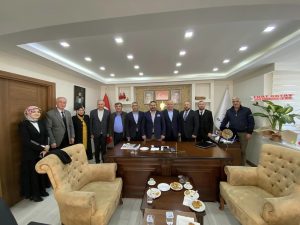 Doğan Sungur’dan İl Başkanı Altuntaş’a ziyaret