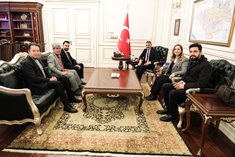 Başkan Taştan ve yönetiminden Vali Özkan’a ziyaret